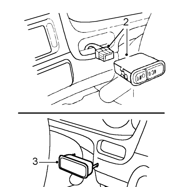 Instrument pack – Release clamp and lower steering column.