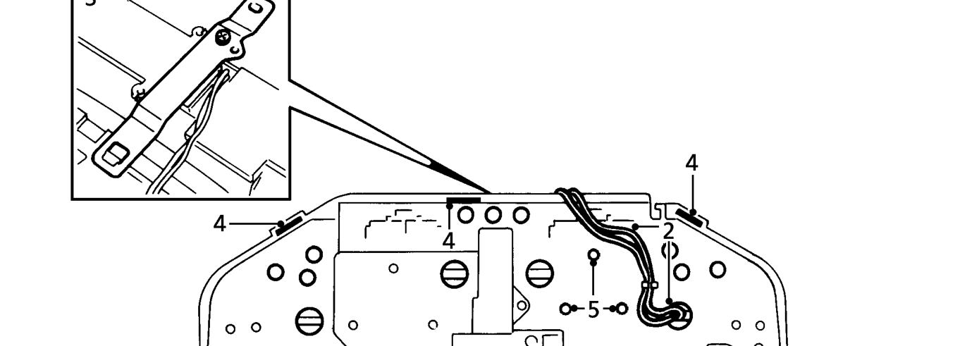 Tachometer – Remove instrument pack. See this section.