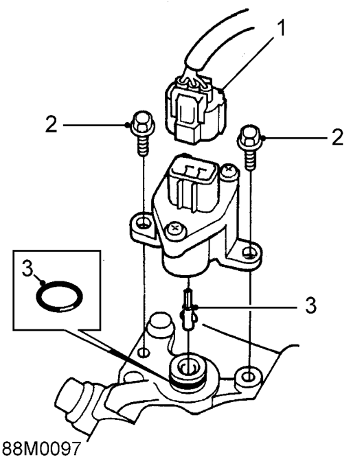 Vehicle speed sensor - ’d’ series – Service repair no - 88.30.14
