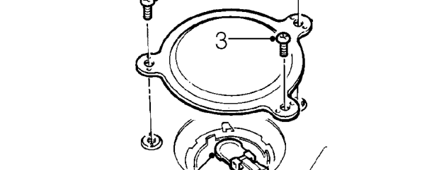 Fuel gauge tank unit - ’l’ series – Remove boot floor carpet.