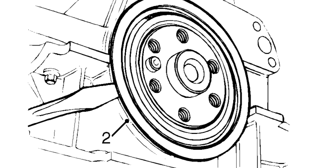 Crankshaft rear oil seal – Remove flywheel. See this section.