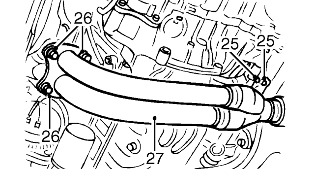 Remove alternator top mounting bracket.