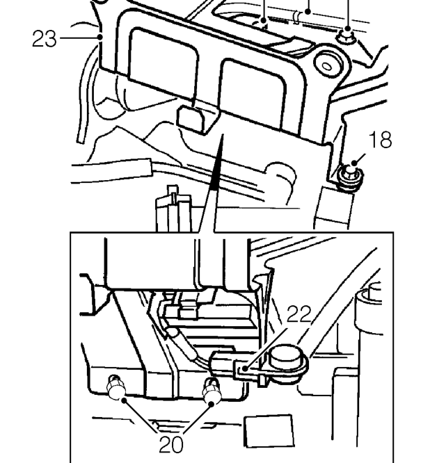 Remove battery tray.