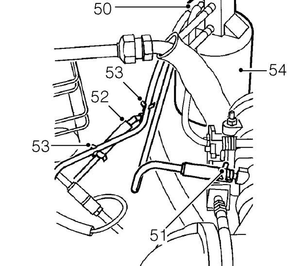 Release fuel trap from mounting bracket.