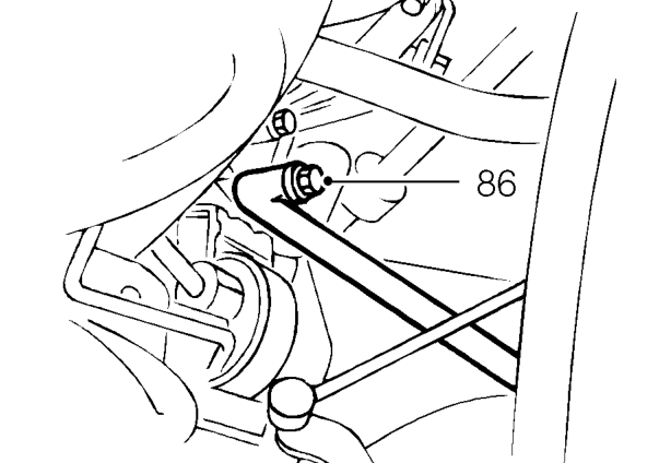 Plug hose and power steering pump connections to prevent excess fluid loss and the ingress