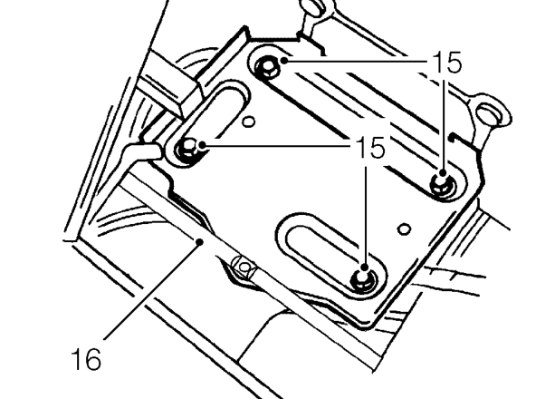 Allow cooling system to drain.
