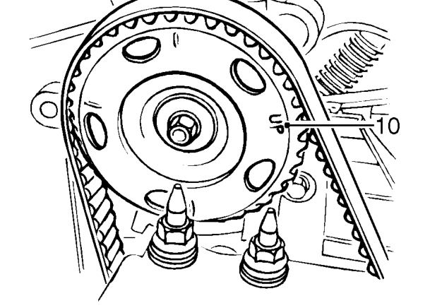 Check valve clearances on No.4 cylinder.