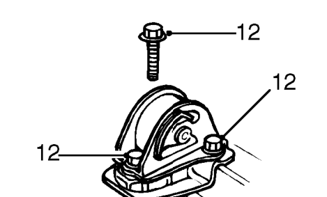 To provide access, remove nut and release heater valve bracket from stud.
