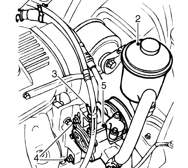 Engine lh mounting - up to 97.5 my – Service repair no - 12.45.30
