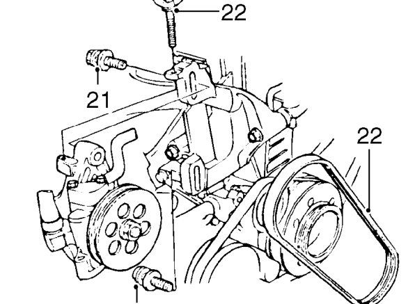 Up to 97.5 my illustrated – Release throttle cable from 4 retaining clips.