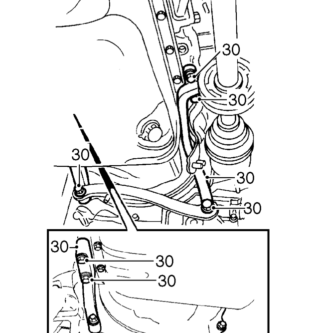 Remove exhaust front pipe. See MANIFOLD &amp; EXHAUST SYSTEMS, Repairs.