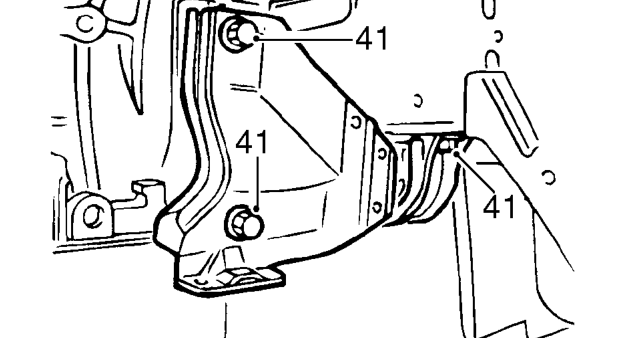 Up to 97.5my illustrated – Use a hoist and connect adjustable lifting bracket 18G 1598 .