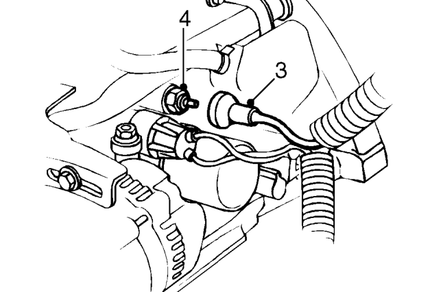 Oil pressure switch – Remove oil filter. See this section.