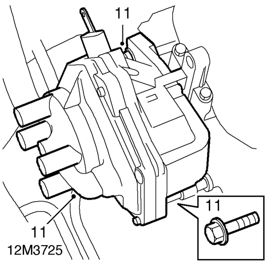 Cylinder head gasket - 97.5 my on – Remove timing belt upper cover. See this section.