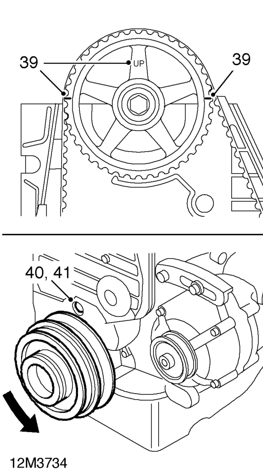 Turn front wheels onto LH lock.