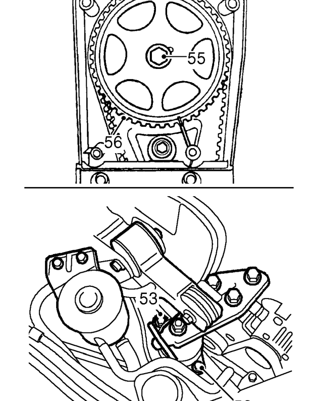 Position jack to support RH side of engine.
