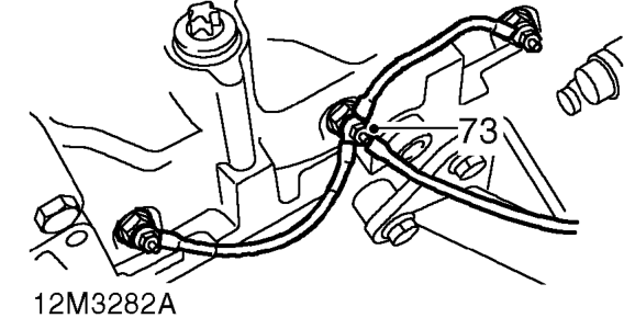 Disconnect injector pipe unions from injectors and FIP, remove pipes as a set.