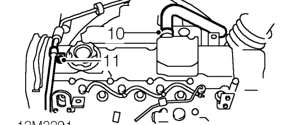 Remove plenum chamber and discard gasket.