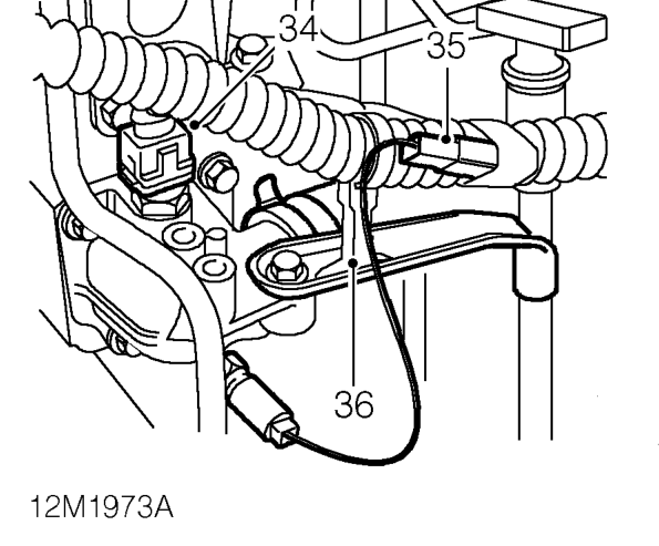 All models – Release 3 clips securing engine harness to camshaft drive belt cover.