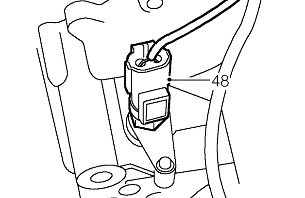 All models – Remove bolt securing earth leads to gearbox.