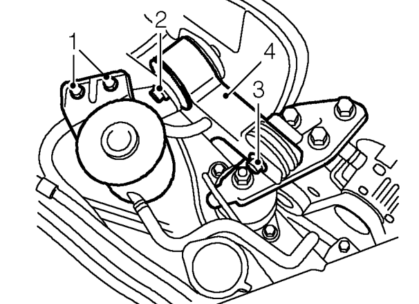 Engine steady bar - upper – Service repair no - 12.45.16