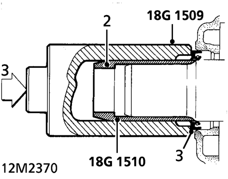Clean seal recess in oil pump and sealing surface on crankshaft.