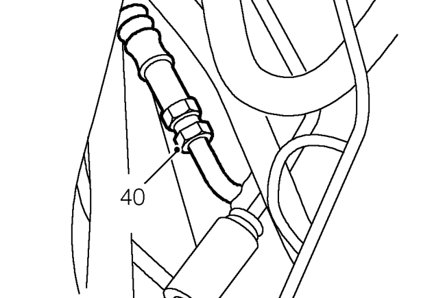 Release 2 clips and disconnect heater hoses from engine coolant rail.
