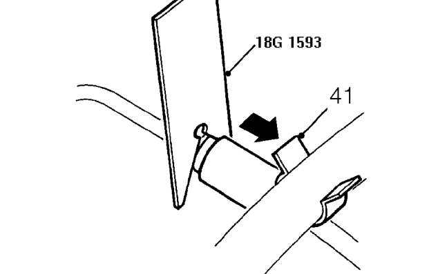 Loosen PAS hose union, disconnect union and allow PAS fluid to drain.