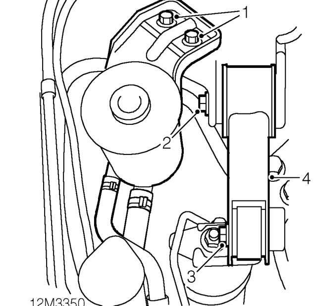 Engine steady bar - upper – Service repair no - 12.45.16
