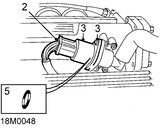 Idle air control valve - ’k’ series – Disconnect battery earth lead.