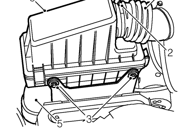 Air cleaner - ’t’ series – Remove battery. See ELECTRICAL, Repairs.