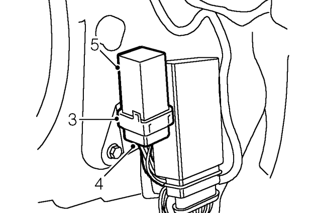 Cruise control relay - ’t’ series – Remove lower ’A’ post finisher. See BODY, Interior trim components.