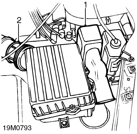 Air cleaner – Service repair no - 19.10.01