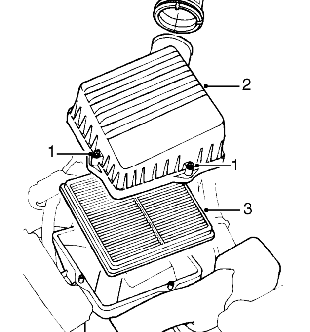 Air cleaner element – Service repair no - 19.10.10
