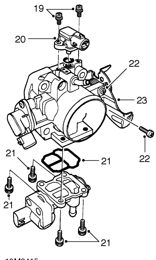 Do not carry out further dismantling if component is removed for access only.