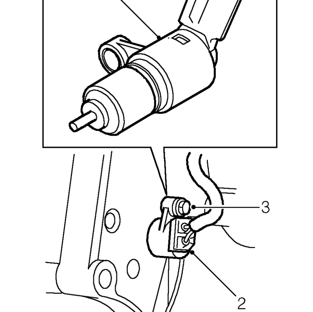Crankshaft sensor – Remove air intake pipe. See this section.
