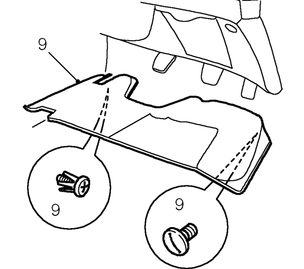 Release cable from bulkhead.