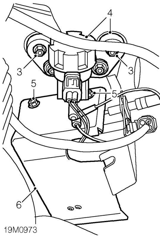 Throttle cable - with intercooler – Remove engine acoustic cover. See BODY, Exterior fittings.