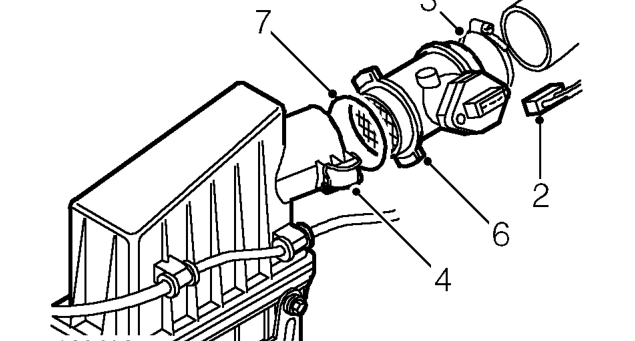 Mass air flow (maf) sensor – Disconnect battery earth lead.