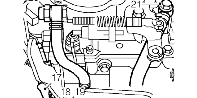 Remove nut and disconnect feed lead from No 2 glow plug.