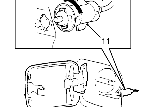 Fold carpet forward for access to cable.