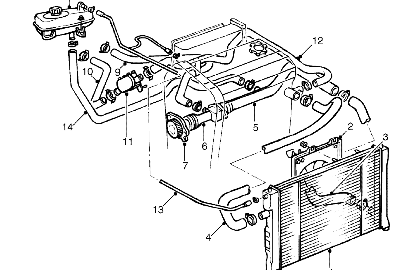 Cooling system components - ’k’ series