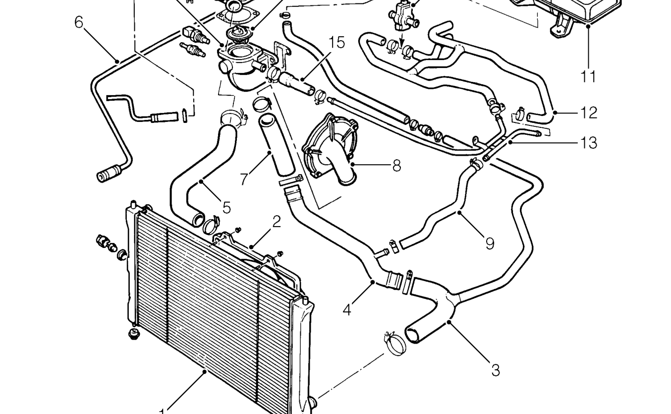 Cooling system components - ’t’ series