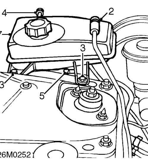 Coolant expansion tank - ’k’ and ’t’ series – Position container to collect fluid loss from expansion tank.