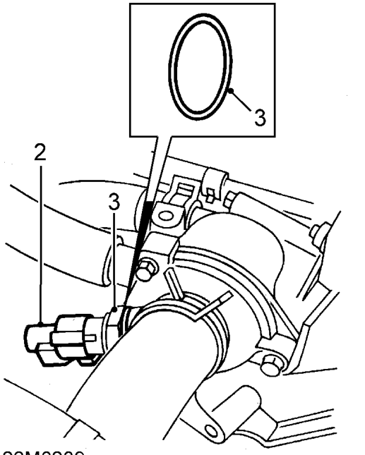 Thermostatic switch - ’d’ series – Drain cooling system. See Adjustments.