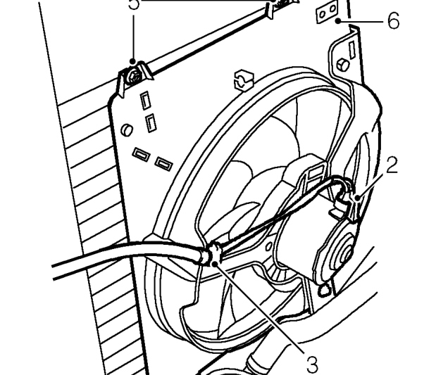 Radiator cooling fan - ’t’ series – Disconnect battery earth lead.