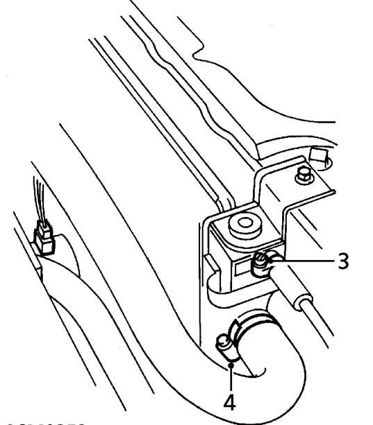 Radiator - ’t’ series – Drain cooling system, See Adjustments.