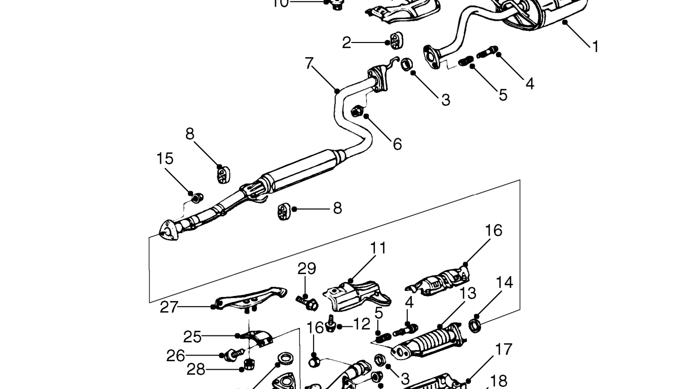 Exhaust pipe - ’d’ series