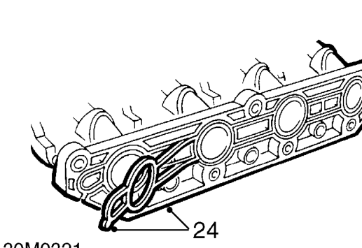 Working from the centre outwards, progressively slacken then remove 3 nuts and 4 bolts sec
