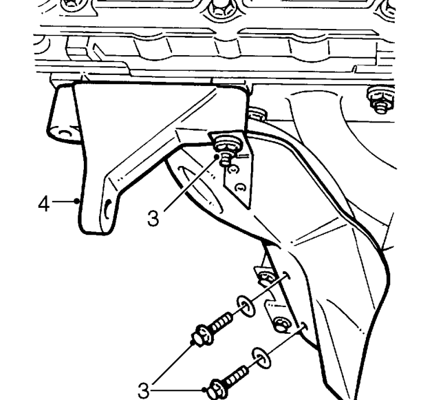 Exhaust manifold gasket - ’k’ series with air conditioning – Remove front pipe to manifold gasket. See this section.